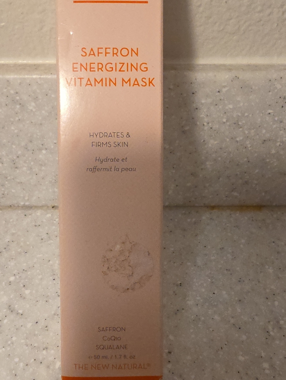 Saffron Energizing Vitamin Mask — Peach Cream